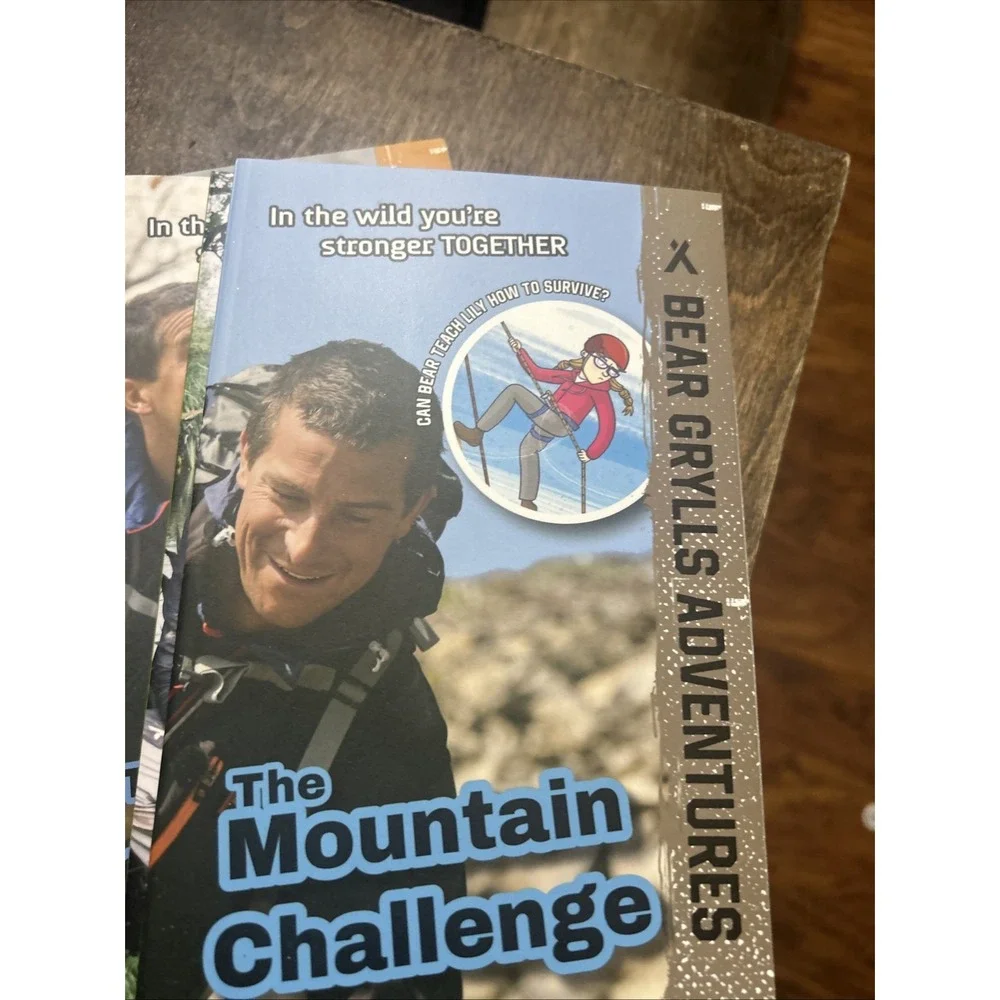 Lot of 8 BEAR GRYLLS ADVENTURES Chapter Books Series~Survival~Challenges